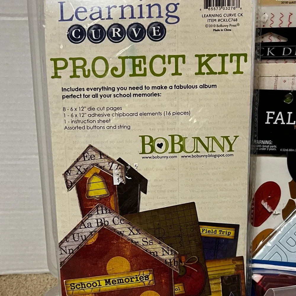 Paper crafting project kit - Bo Bunny